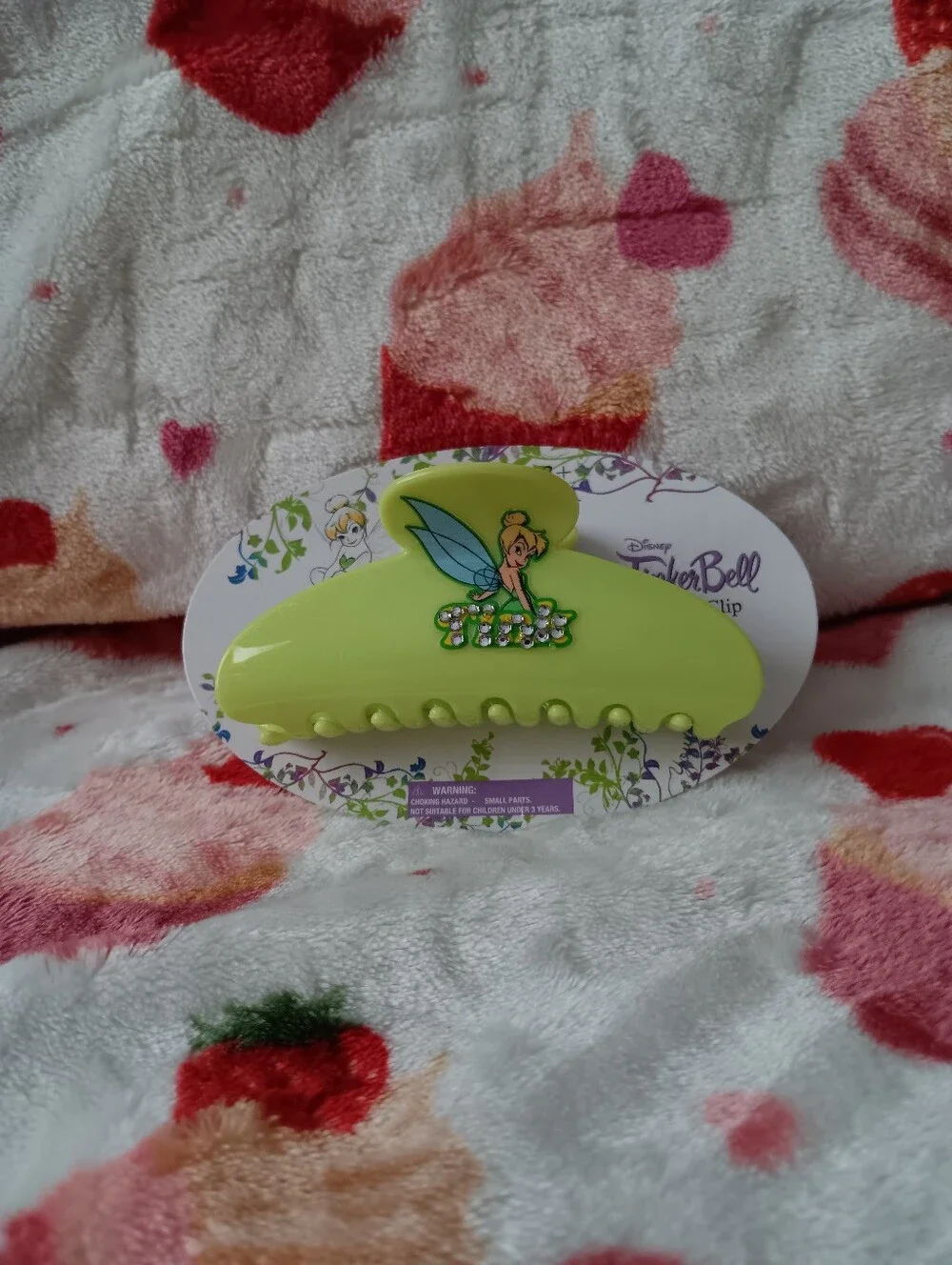 Tinkerbell Claw Hair Clip